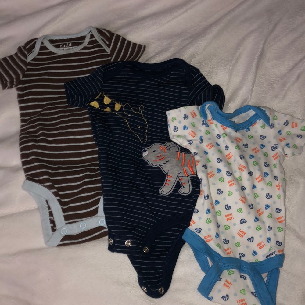 3 wonderful onesies
